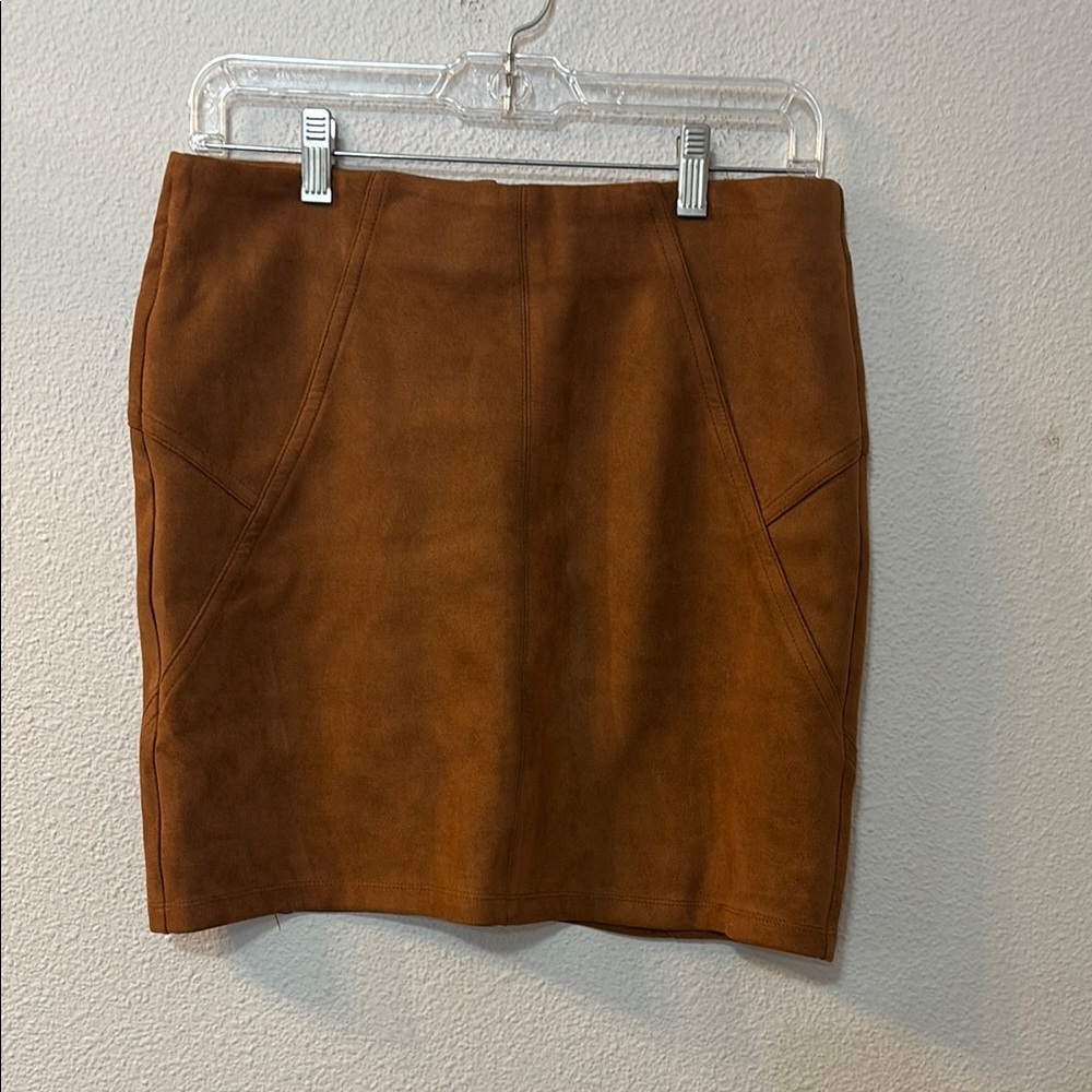 Mosaic & Co Brown Mini Pencil Skirt for Work